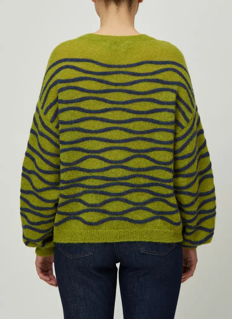 Maerz Muenchen RundhalspulloverAlpaka-Mohair-MixArt. Nr. 348101-282 Black Friday