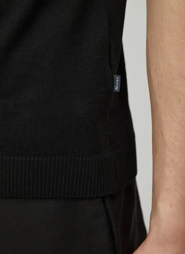 Maerz Muenchen Zipper Polohemd100% MerinowolleArt. Nr. 406400-595 Weihnachtsangebot