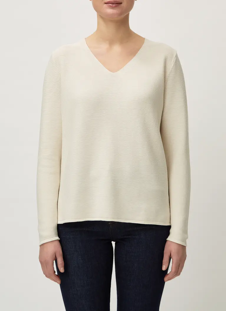 Maerz Muenchen V-Pullover100% BiobaumwolleArt. Nr. 339200-139 im Angebot