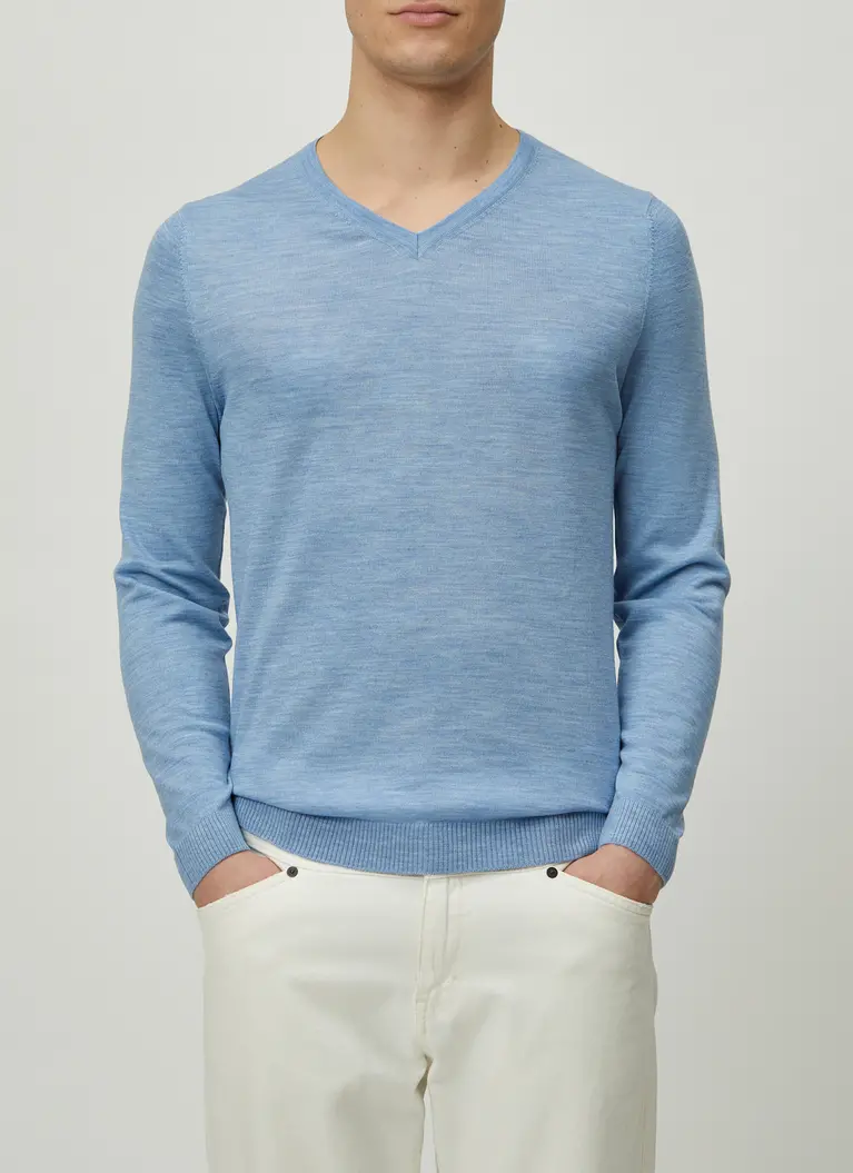 Maerz Muenchen V-Pullover100% MerinowolleArt. Nr. 403800-324 Letzte 2 Tage