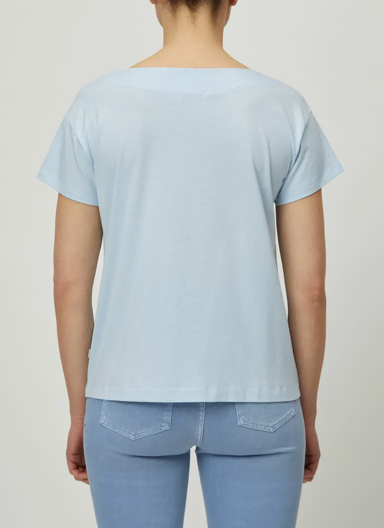 Maerz Muenchen RundhalsshirtBaumwoll-Modal-MischungArt. Nr. 129000-340 Bis zu 50% Rabatt