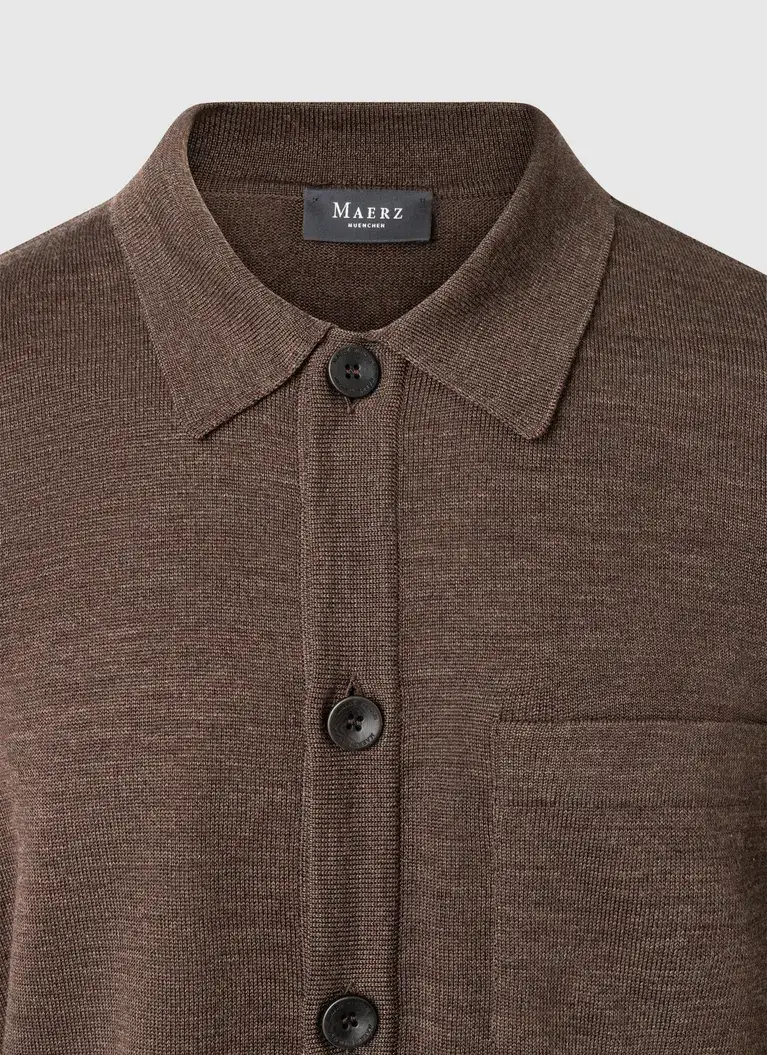 Maerz Muenchen Overshirt100% MerinowolleArt. Nr. 591300-188 Super Rabatt