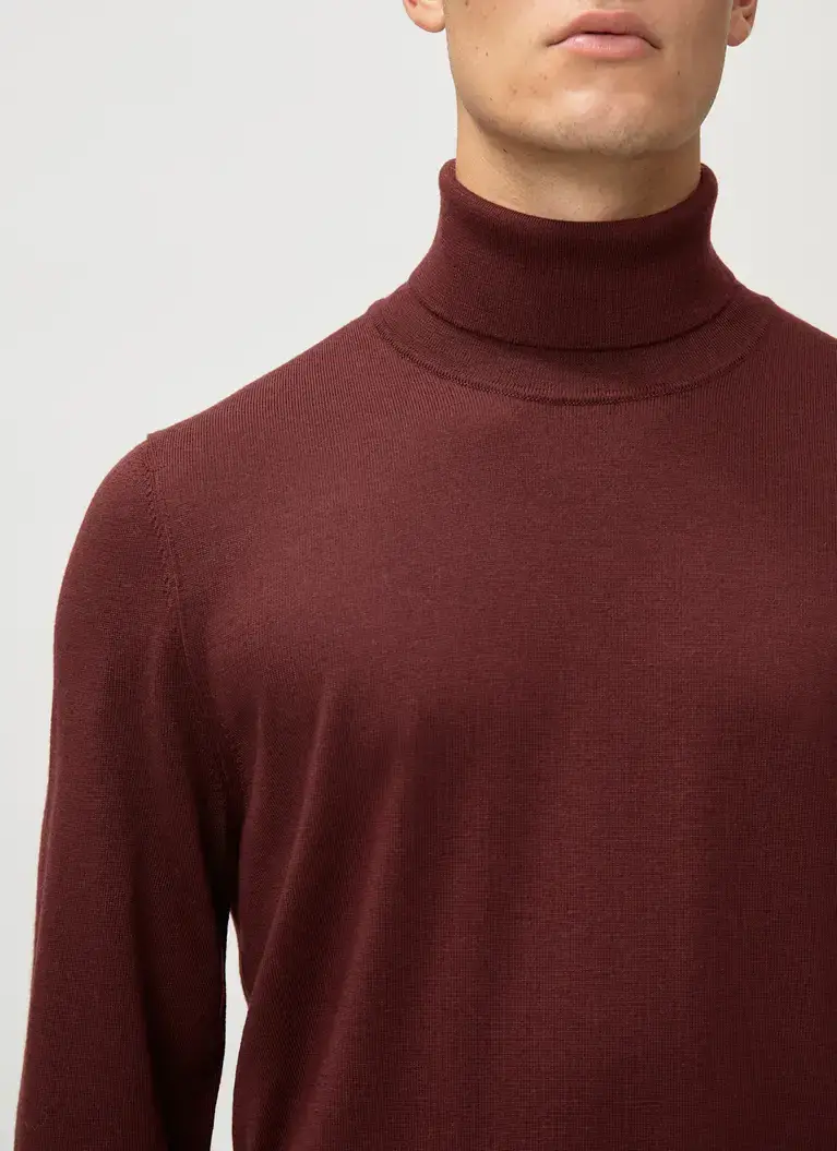 Maerz Muenchen Rollkragenpullover100% MerinowolleArt. Nr. 420600-485 Fabrikpreis