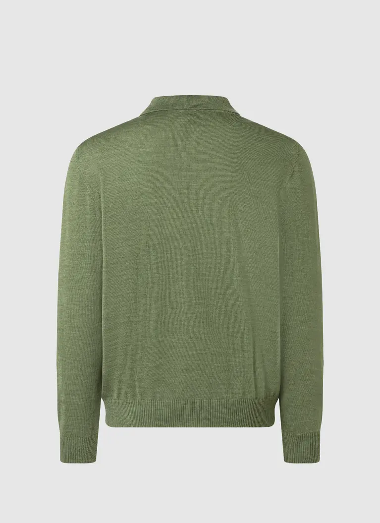 Maerz Muenchen Polokragenpullover100% MerinowolleArt. Nr. 490700-228 Saisonschlussverkauf