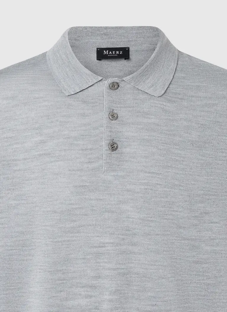 Maerz Muenchen Polokragenpullover100% MerinowolleArt. Nr. 490700-519 Black Friday