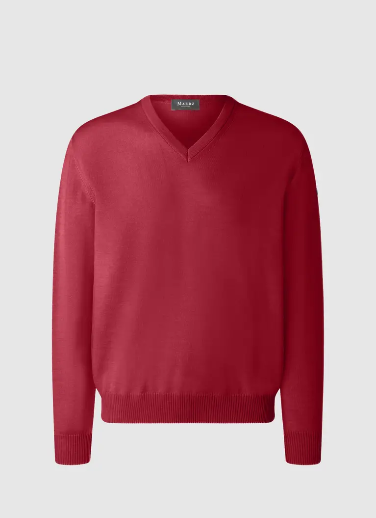 Maerz Muenchen V-Pullover100% MerinowolleArt. Nr. 490400-452 Kostenloser Versand international