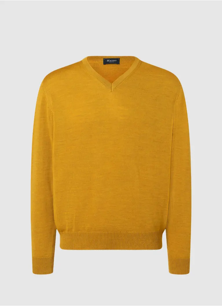 Maerz Muenchen V-Pullover100% MerinowolleArt. Nr. 490400-656 Fabrikladen