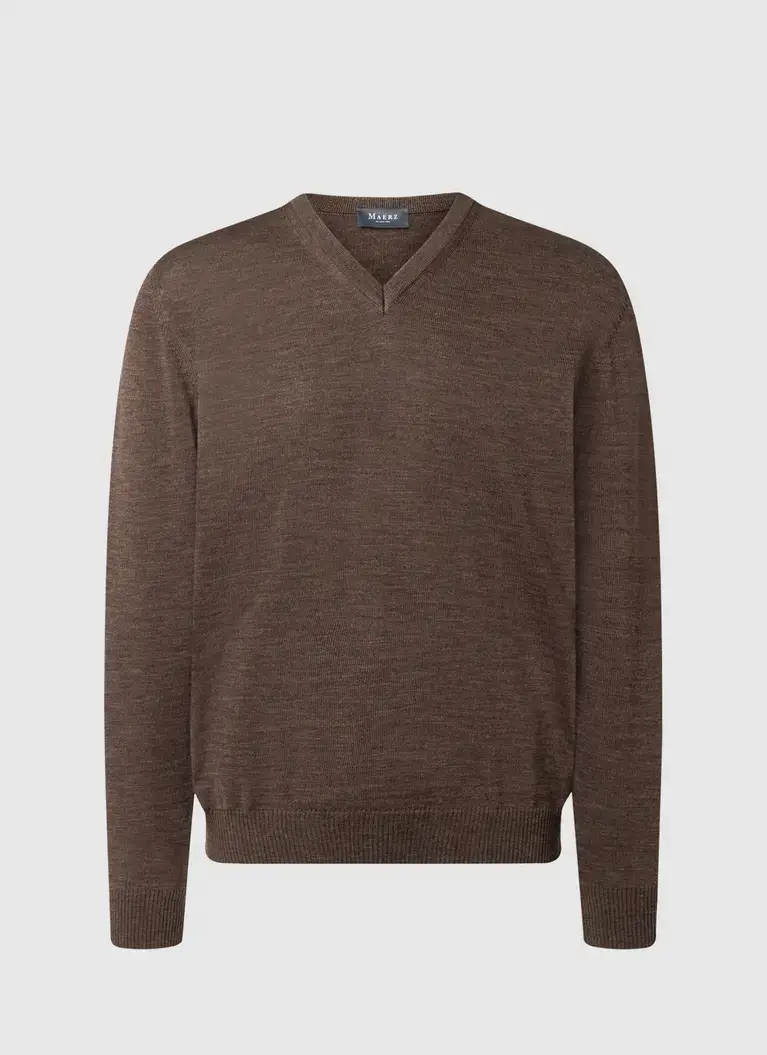 Maerz Muenchen V-Pullover100% MerinowolleArt. Nr. 490400-188 Speichern exportieren