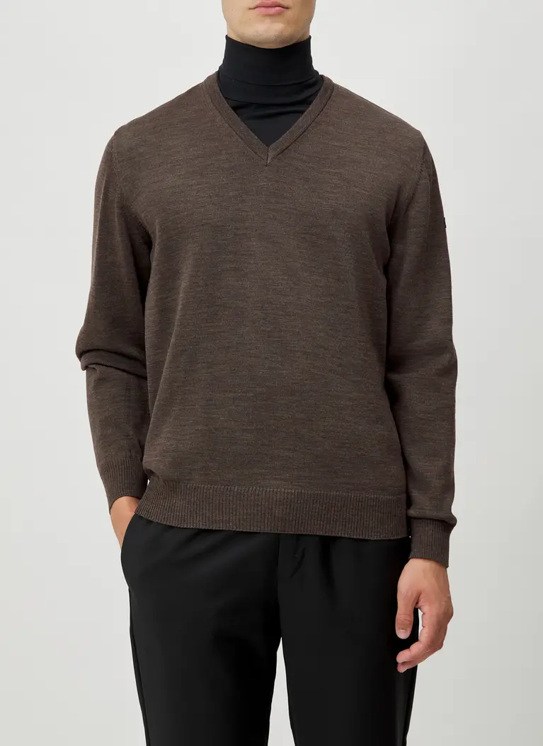 Maerz Muenchen V-Pullover100% MerinowolleArt. Nr. 490400-188 Speichern exportieren