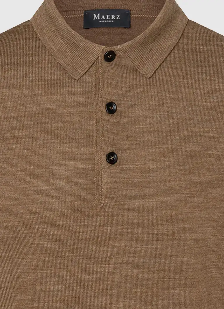 Maerz Muenchen Polokragenpullover100% MerinowolleArt. Nr. 490790-170 Black Friday Preise