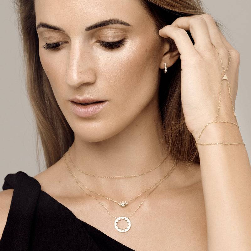 Mosuo Jewellery Dreieck Finger Armband VIP-Rabatte