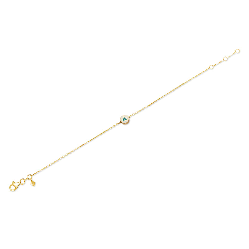 Mosuo Jewellery Emaille Dreieck Armband Sonderangebot der Fabrik