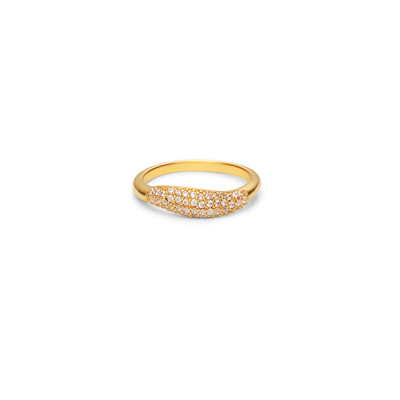 Mosuo Jewellery Athena Topas Ring - Vermeil zollfrei