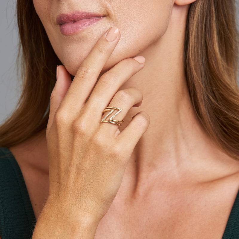 Mosuo Jewellery Diamant Blitz Ring Rabatte dieses Monats