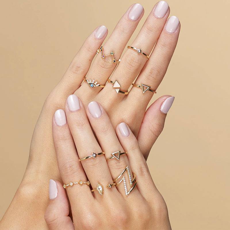 Mosuo Jewellery Türkis Diamant Evil Eye Ring Online