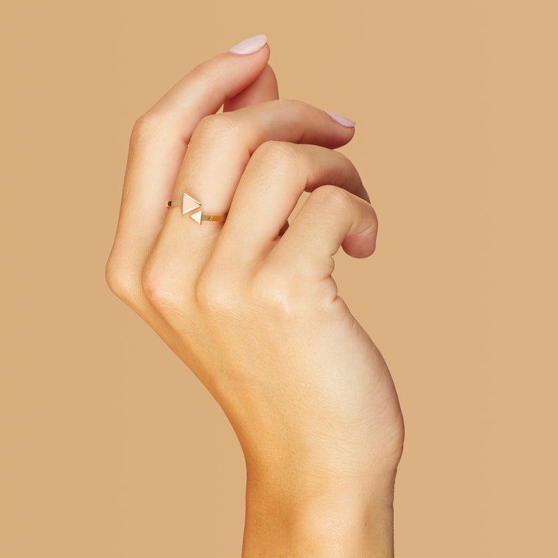 Mosuo Jewellery Pfeil Rosé Ring Hotsell