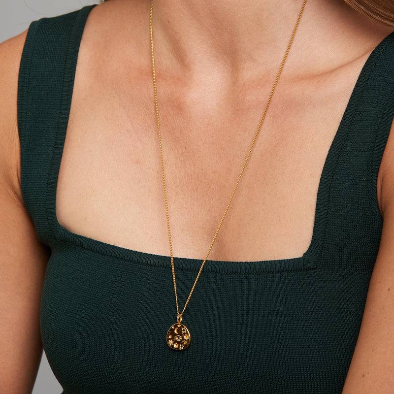 Mosuo Jewellery Magic Anhänger Kette - Vermeil Blitzangebot
