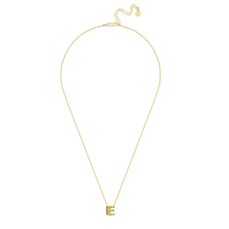 Mosuo Jewellery Diamant Buchstaben Halskette “E” - Vermeil JETZT KAUFEN