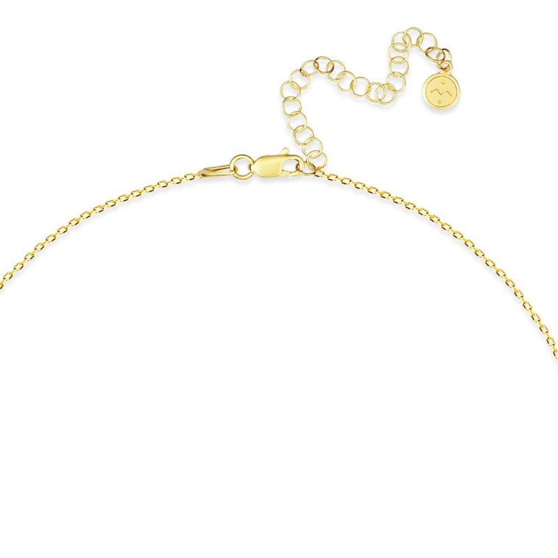 Mosuo Jewellery Diamant Buchstaben Halskette “E” - Vermeil JETZT KAUFEN