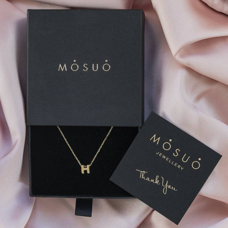 Mosuo Jewellery Diamant Buchstaben Halskette “H” Letzter Tag