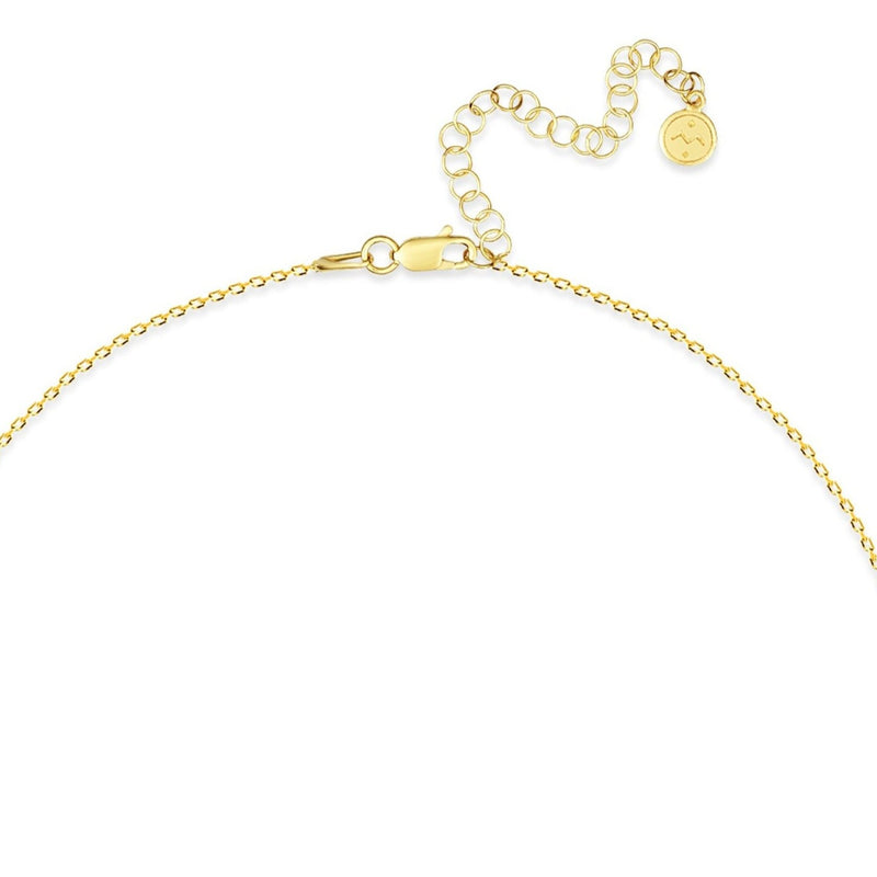 Mosuo Jewellery Diamant Buchstaben Halskette “J” - Vermeil Bis zu 50% Rabatt