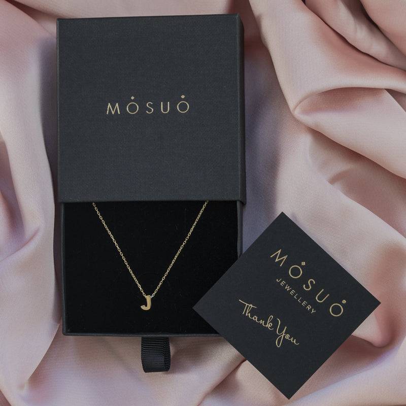Mosuo Jewellery Diamant Buchstaben Halskette “J” - Vermeil Bis zu 50% Rabatt