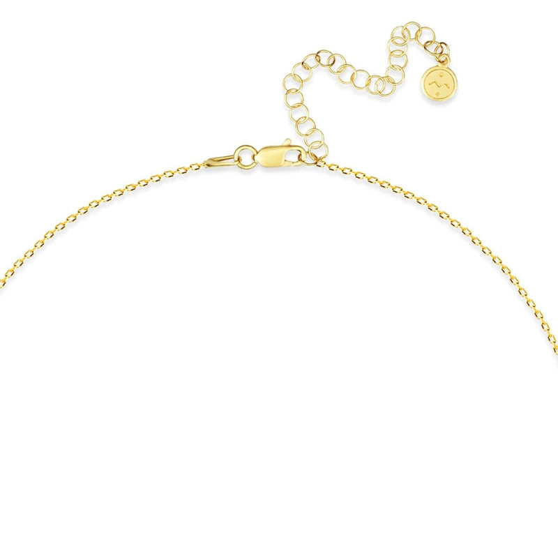 Mosuo Jewellery Diamant Buchstaben Halskette “L” - Vermeil Bis zu 65% Rabatt