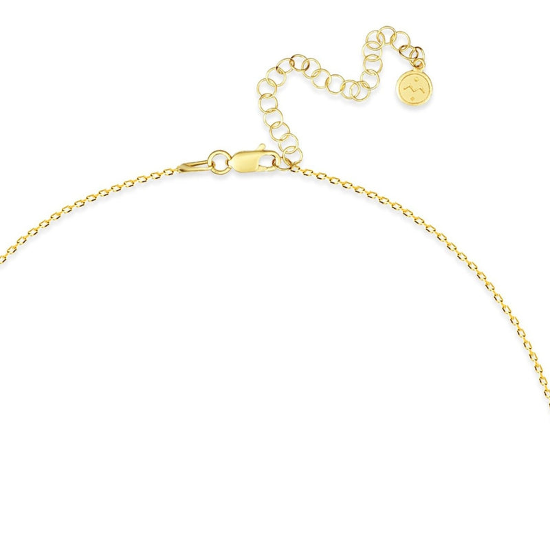 Mosuo Jewellery Diamant Buchstaben Halskette “P” - Vermeil Bis zu 55% Rabatt