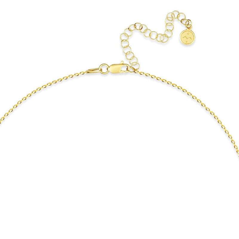 Mosuo Jewellery Diamant Buchstaben Halskette “S”- Vermeil Super Rabatt