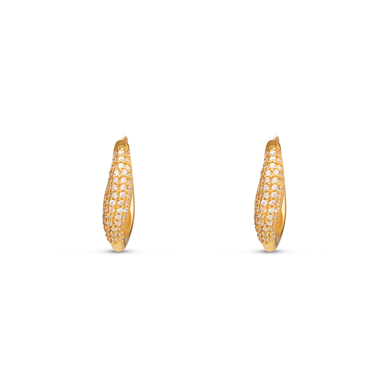 Mosuo Jewellery Athena Topas Ohrringe - Vermeil Fabrikladen