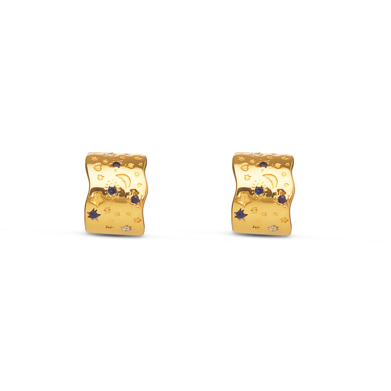 Mosuo Jewellery Magic Creolen Ohrringe - Vermeil Speichern exportieren