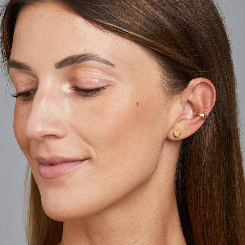 Mosuo Jewellery Ohrklemme Gold - Vermeil zollfrei