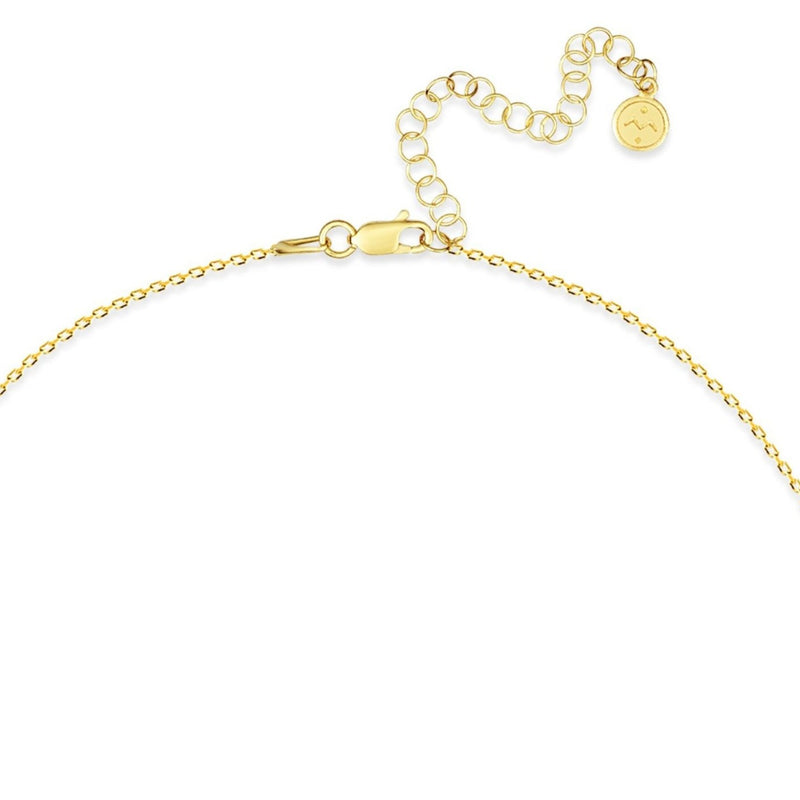 Mosuo Jewellery Diamant Buchstaben Halskette “W”- Vermeil Rabatte dieses Monats