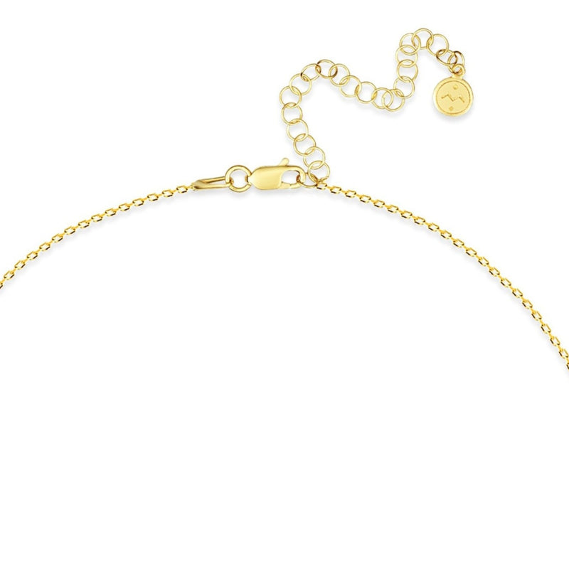 Mosuo Jewellery Diamant Buchstaben Halskette “Y”- Vermeil Online