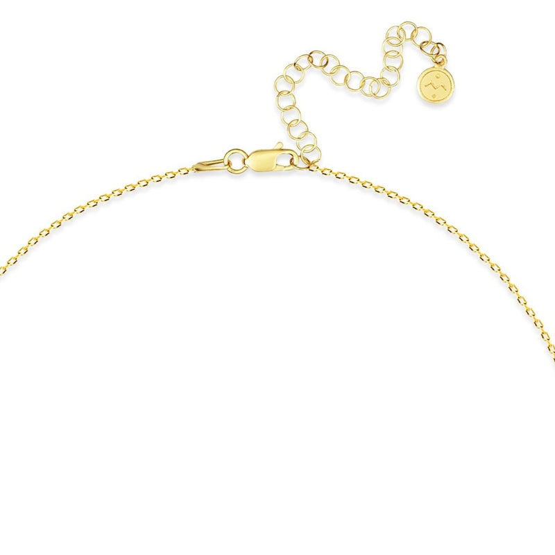 Mosuo Jewellery Diamant Buchstaben Halskette “Z”- Vermeil Outlet