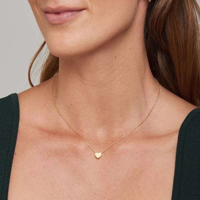 Mosuo Jewellery Herz Gold Schmuck Set - Vermeil Auslauf