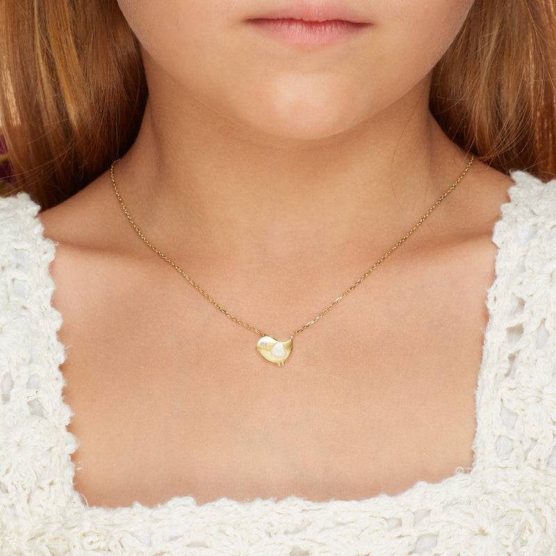 Mosuo Jewellery KIDS Vogel Diamant Halskette Kostenloser Versand