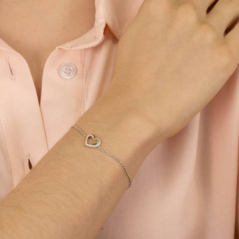﻿Nana Kay Double Happiness Armband Enamored Heißer Verkauf