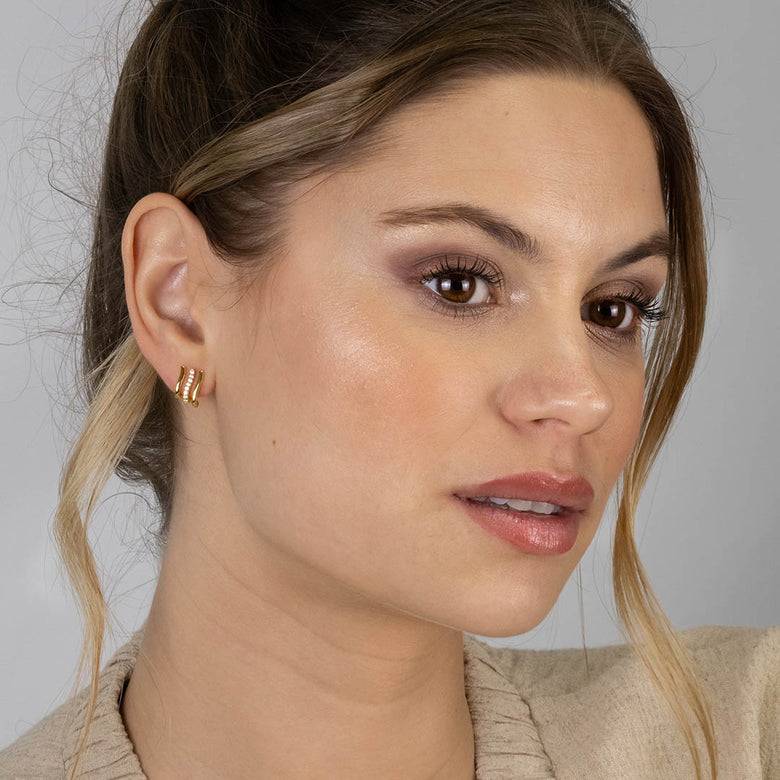 Nana Kay Natural Flow Ohrstecker Brienne Zirkonia Fabrikladen