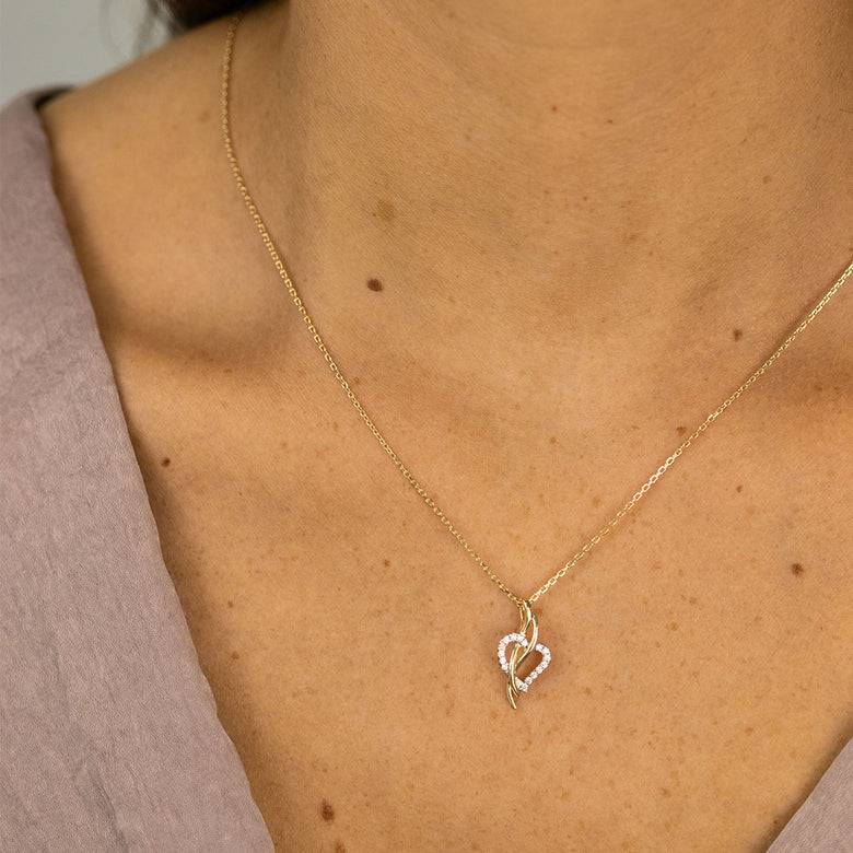 Nana Kay Echtgold Collier près du coeur Letzte 3 Tage