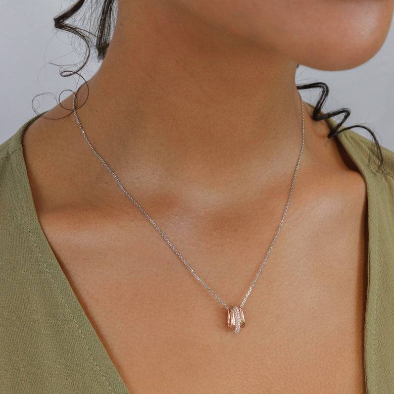 Nana Kay Echtgold Collier pendentif Rosé Bis zu 65% Rabatt