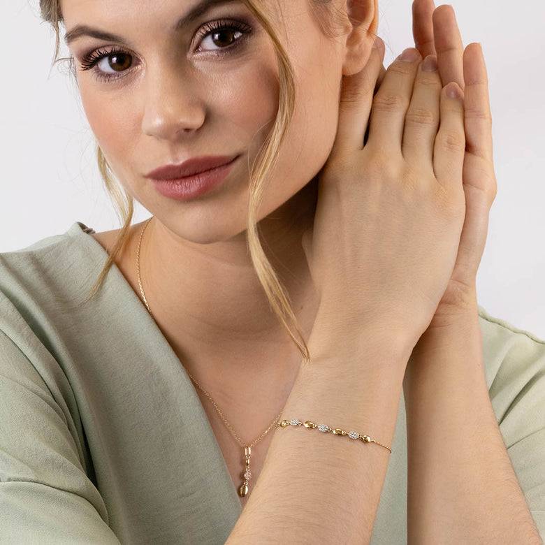Nana Kay Echtgold Armband affidée Auslauf