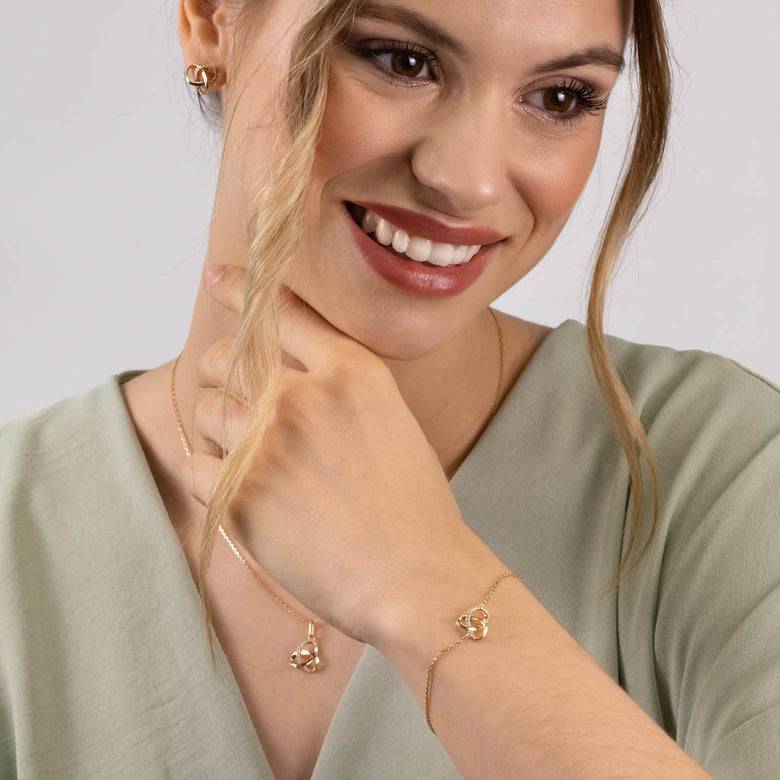 Nana Kay Echtgold Armband mêler Schlussverkauf
