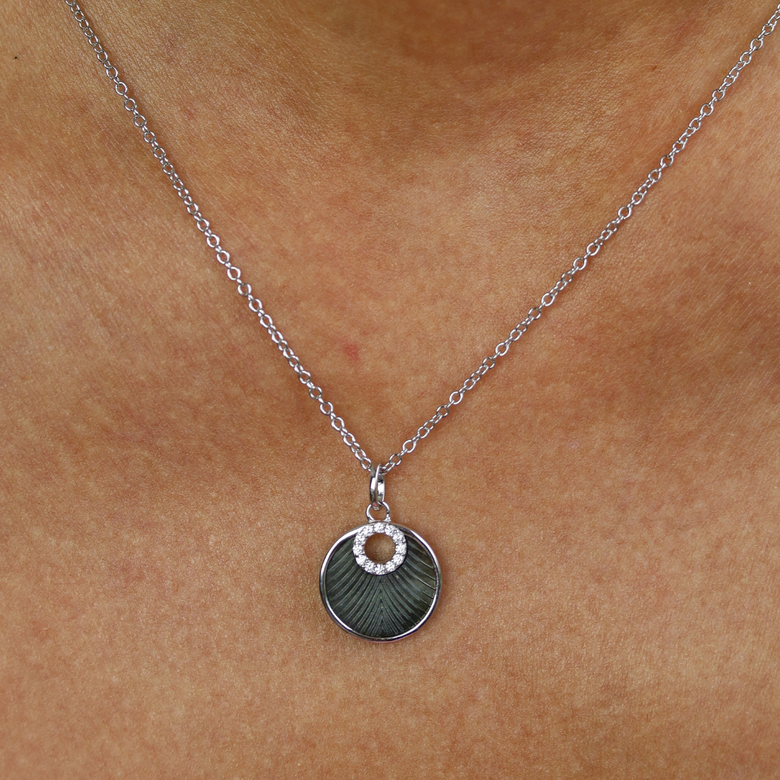Nana Kay Shiny Circles Halskette Shell Versandkostenfrei