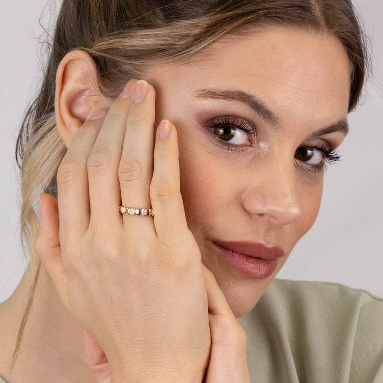 Nana Kay Echtgold Ring affidée Preisnachlass