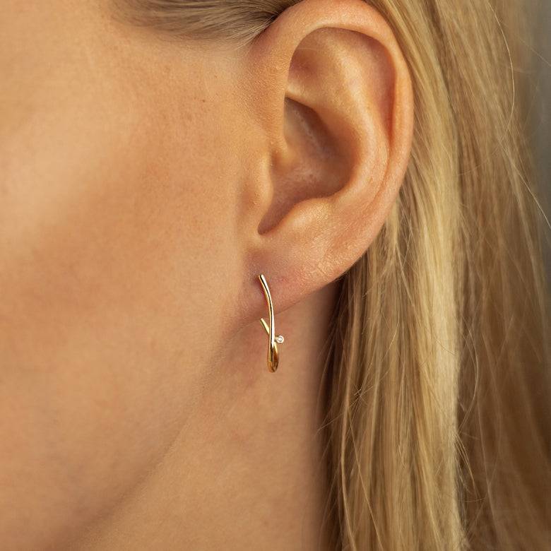 Nana Kay Echtgold Ohrring Adrienne im Angebot