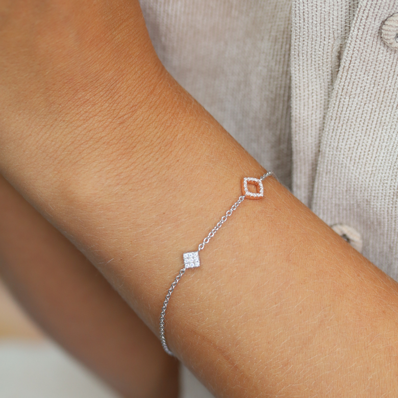 Nana Kay Sweet & Square Armband Vierteljährliche Förderung