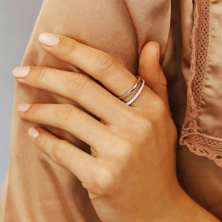 Nana Kay Swinging Silver Ring Syndetic Saisonale Angebote