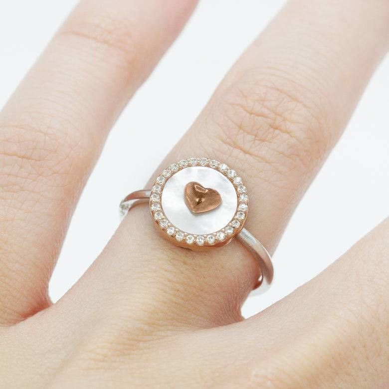 Nana Kay Shiny Circles Ring First Love Super Rabatt