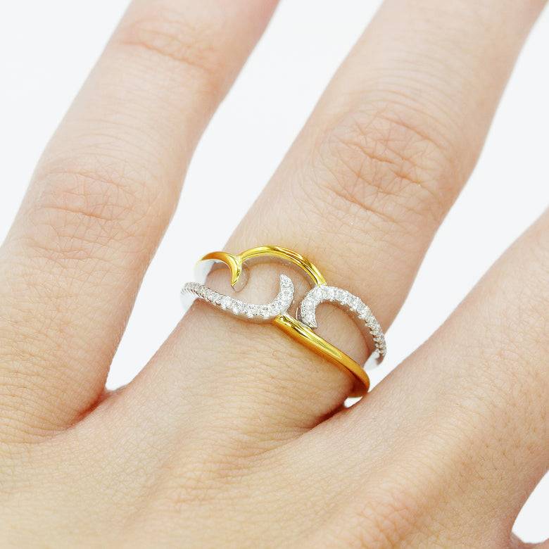 Nana Kay Swinging Silver Ring Breeze Clearance-Verkauf
